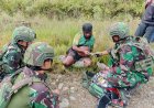 Ksatria Penyehat di Tanah Pegunungan: Satgas Yonif 142/KJ Hadirkan Layanan Kesehatan di Tapulinik
