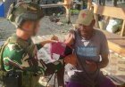 Marinir Satgas Pamtas Yonif 1 Layani Warga Logpon, Bukti Nyata Kepedulian di Tanah Papua
