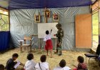 Di Tengah Pegunungan, Prajurit TNI Jadi Guru Matematika: Senyum Anak Mayuberi Jadi Hadiah Terindah