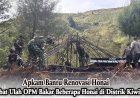 Apkam Bangun Kembali Harapan di Kiwirok: Honai yang Dibakar OPM, Berdiri Lagi Berkat Gotong Royong TNI-Polri dan Warga