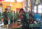 Yonif TP 815/WGT Gelar Bakti Sosial Sunatan Massal Sambut HUT ke-62 Korem 172/PWY