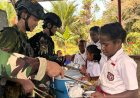 Pelukan Gizi untuk Generasi Papua: Satgas Yonif 733/Masariku Gerakkan “Masariku Peduli Gizi” di SD Rimba YPPK Yan Smith Mumugu