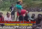 Krisis Kemanusiaan di Intan Jaya: OPM Tunjukkan Wajah Kejam, Tokoh Adat Minta Dunia Buka Mata