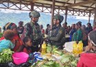 Satgas Yonif 113/JS Hidupkan Ekonomi dan Kesehatan Warga Zanepa, Bukti Nyata TNI Peduli Rakyat Papua