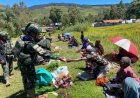 Satgas Yonif 408/Sbh Borong Hasil Bumi: Senyum Mama Papua Menggema di Goa Balim