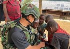 Satgas Yonif 113/JS TK Zanepa Tumbuhkan Semangat Belajar Anak Papua Lewat Program “Belajar Sambil Bermain"