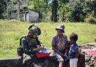 Sentuhan Kemanusiaan di Perbatasan: Satgas Yonif 10 Marinir/SBY Hadirkan Layanan Kesehatan untuk Warga Kampung Sawin