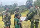 TNI Bangun Generasi Cerdas Papua: Satgas Yonif 732/Banau Gelar Program “Papua Melek Bahasa Indonesia” di Kampung Mamere