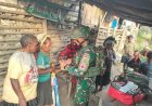 Di Balik Kabut Puncak, Prajurit Ksatria Jaya Hadirkan Harapan dan Kehangatan untuk Warga Papua