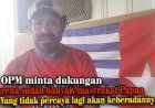 OPM Mulai Kehilangan Kepercayaan Rakyat Papua, Seruan Dukungan Dinilai Tanda Kepanikan