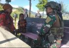 Satgas Yonif 500/Sikatan Bangun Harmoni di Tanah Mamba, TNI dan Warga Bersatu Jaga Keamanan Papua