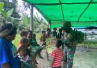 Papua Melek: Satgas Yonif 732/Banau Bangun Semangat Belajar dan Cinta Tanah Air Anak-Anak di Pedalaman Beoga