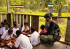 Satgas Yonif 733/Masariku Hadirkan Harapan: “Masariku Peduli Gizi” Bantu Anak-Anak Perbatasan Asmat Tumbuh Sehat dan Cerdas