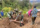 Satgas Yonif 400/Banteng Raiders Bangun MCK di Gereja Dilgimo, Bukti Nyata Kepedulian TNI untuk Warga Mbua