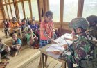 Satgas Yonif 113/Jaya Sakti Jadi Guru di Pedalaman Intan Jaya, Hadirkan Harapan untuk Anak Negeri