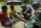 Satgas Yonif 732/Banau Hadirkan “Patoor”, Layanan Kesehatan Keliling di Pegunungan Papua: Bukti Nyata TNI Peduli Rakyat