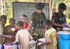 Peduli Gizi Anak Asmat, Prajurit Masariku Tanamkan Hidup Sehat