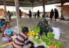 Satgas Yonif 142/Ksatria Jaya: Jembatan Kasih untuk Ekonomi Rakyat Papua