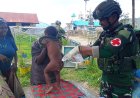 Satgas 142/KJ Hadirkan Senyum Sehat di Sinak, Papua