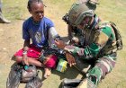 TNI Hadirkan Senyum Sehat di Pedalaman Papua: Yankes Gratis Satgas Yonif 500/Sikatan