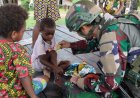Marinir Buka Klinik Gratis di Pedalaman Papua