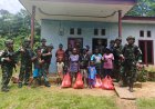 Bantuan Sembako TNI AL Hangatkan Masyarakat Pelosok Papua Barat Daya