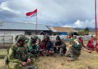 Satgas Yonif 408/Sbh: Komsos Humanis Bangun Kepercayaan di Nenggeagin