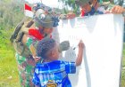 Satgas Banau Hadirkan 'Papua Melek' Tingkatkan Literasi Anak Papua