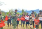 Senyum Bulapa Sambut Prajurit Bantuan di Papua