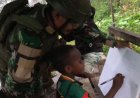 Papua Melek: TNI Bangun Percaya Diri Anak Lewat Bahasa Indonesia
