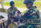Marinir Hadirkan Kesehatan dan Kasih di Perbatasan Yahukimo
