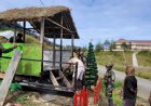 Pondok Natal Holomama: Simbol Damai dan Kebersamaan TNI-Warga Intan Jaya