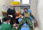 Marinir Donor Darah di Paniai, Jalin Kemanusiaan dengan Warga Papua