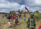 Jalan Sehat Sambut Natal: TNI dan Warga Andugume Bersatu di Lanny Jaya