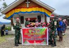 Natal Damai di Nduga: TNI Jaga Khidmat Ibadah dan Berbagi Berkah