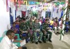 Natal Perbatasan: Marinir Yonif 10/SBY Jalin Persaudaraan di Kampung Sorry