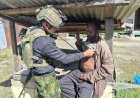 Nataru di Papua: Satgas Yonif 500/Sikatan Hadirkan Layanan Kesehatan Gratis