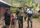 TNI Jalin Kedekatan Lewat Pelayanan Kesehatan dan Komsos di Jayawijaya