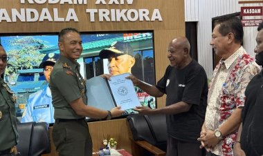 Pangdam XXIV/MT Terima Audiensi Lembaga Adat Malind Anim, Bahas Aspirasi Krusial Pendidikan, Kesehatan, dan Ekonomi