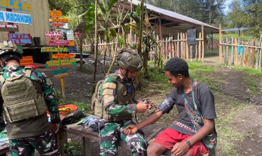 Pos Jampul Banau: Kesehatan Tiba di Rumah Warga Perbatasan Papua