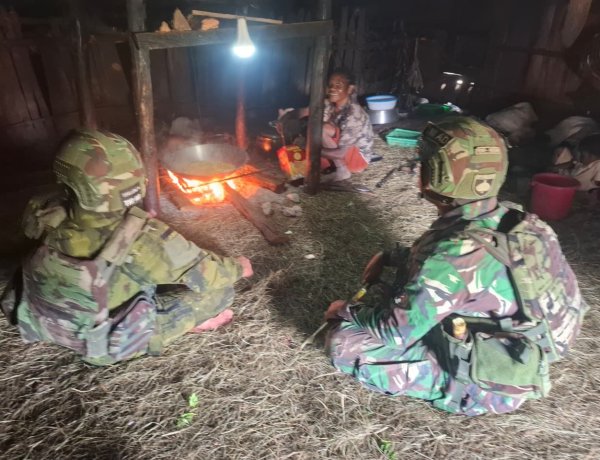 Api Honai Hangatkan Lanny Jaya, TNI Jamin Keamanan Tumbupur