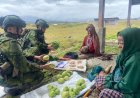 Satgas Yonif 142/KJ Dongkrak Ekonomi Lokal dengan Borong Hasil Tani Papua