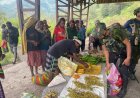 Borong Hasil Tani, Satgas Yonif 113 Perkuat Ekonomi Warga Pedalaman Papua