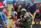 Senyum Harapan di Papua: Satgas Yonif 408/Sbh Hadirkan Layanan Kesehatan