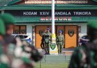 Kodam XXIV/Mandala Trikora Gelar Upacara Operasi Gaktib dan Yustisi 2026, Tegaskan Komitmen TNI Taat Hukum