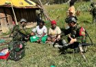 Satgas Yonif 600/Modang: Kesehatan dan Kemanunggalan di Jantung Papua