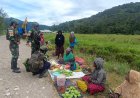 Marinir Dongkrak Ekonomi Petani Papua Lewat Borong Hasil Tani