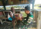 Yonif 5 Marinir : Sentuhan Humanis Pererat Hubungan dengan Warga Dekai Yahukimo