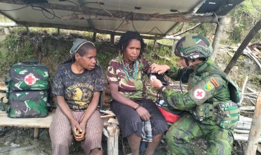 TNI Hadir di Nduga: Layanan Kesehatan Gratis untuk Rakyat Papua