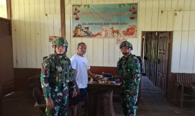 Sentuhan Kemanusiaan Prajurit Siliwangi di Nduga: Perkuat Iman Warga